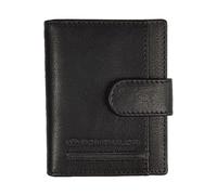 TOM TAILOR Devon - Cartera para Hombre (tamaño pequeño), Negro, Small
