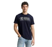 TOM TAILOR Hombre Camiseta 1035611, 10668 - Sky Captain Blue, S