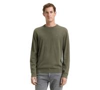TOM TAILOR Hombre Cuello Redondo Jersey Básico Knit - Relaxed Fit S - 3XL