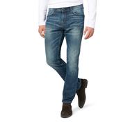 TOM TAILOR Jeans 1/1 Josh Regular Slim, Hombre, Azul (Mid Stone Wash Denim), W34/L32 (Talla del fabricante: 34)