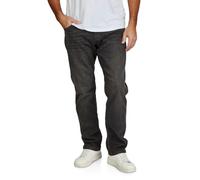 TOM TAILOR Jeans para hombre, estilo recto, con elastano, Marvin, vaqueros en denim azul y negro, 30 31 32 33 34 36 38 40 42, 34W / 32L