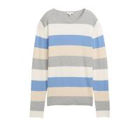 TOM TAILOR Jersey arena / azul claro / gris moteado / blanco XXL arena / azul claro / gris moteado / blanco