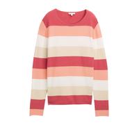 TOM TAILOR Jersey beige / rosa / rojo / blanco L beige / rosa / rojo / blanco