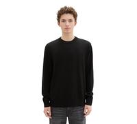 TOM Tailor Jersey de Hombre con Cuello Redondo Liso
