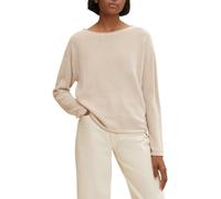 TOM TAILOR 1033125 Jersey, 30438 - Beige Bubble Structure, XL