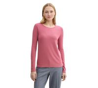 TOM TAILOR Jersey de Punto para Mujer con Cuello Redondo, 21181 - Rosa Vino, 3XL