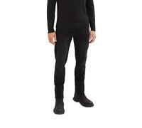 TOM TAILOR Josh Regular Slim Jeans para Hombre, 10250 Used Dark Stone Black Denim, 32W / 34L