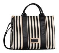 TOM TAILOR bolso de bandolera Malie Zip Tote Bag L Stripes Black