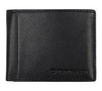TOM TAILOR Cartera Bela para Hombre, tamaño pequeño, diseño Horizontal, Piel RFID, pequeña, Negra