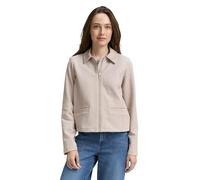TOM TAILOR Mujer 1047589 Blazer, 38330 - Soft Taupe Melange, L