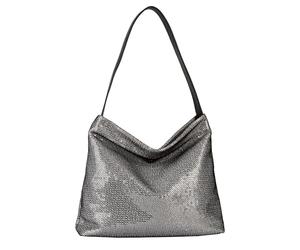 TOM TAILOR Mujer Amra Bolso, Plata, plata