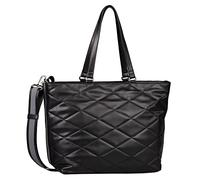 TOM TAILOR Mujer Mica Shopper, Negro, large, Moderno