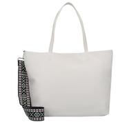 TOM TAILOR Palina - Bolso bandolera para mujer, con cremallera, grande, color blanco, Blanco, large, moderno