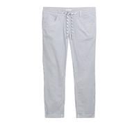 TOM TAILOR Pantalón azul oscuro / blanco 42x28 azul oscuro / blanco