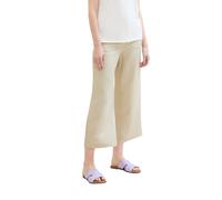 Tom Tailor Pantalón de mujer con lino de corte recto. Beige 36 / 28