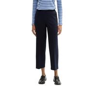 TOM TAILOR Pantalones de Corte Recto para Mujer en Longitud de Tobillo, Sky Captain Blue 10668 - Juego de Mesa [Importado de Alemania], 40W / 28L