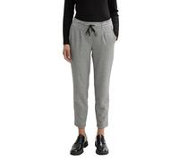 TOM TAILOR Pantalones de Mujer, 36989 - Pepita Blanco y Negro, 42W x 28L