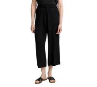 TOM TAILOR Pantalones de Punto Culotte para Mujer, 14482 Deep Black, 34W / 26L