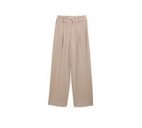 TOM TAILOR Pantalón de Mujer TTLEA Wide Leg, 32208 - Soft Taupe Grey, 36W / 32L