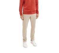 TOM TAILOR Pantalones para Hombre, 29114 - Beige Pique Melange, 33W x 32L