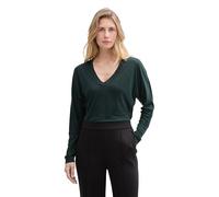TOM Tailor Pantalones Rectos Lea para Mujer, 14172 - Dark Sapphire Green, 36W / 30L