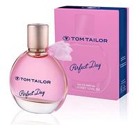 Tom Tailor Perfume Mujer Perfect Day for her 50 ml I Eau de Toilette Verano Mujer para todas las edades I Perfume Mujer I Composición de Flor de Cerezo, Café, Pachulí y Praliné I Floral, gourmand &