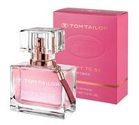 Tom Tailor Perfume para mujer Happy to be woman 30 ml I Florales Eau de Parfum Mujer para todas las edades I Perfume Mujer I Combinación afrutada de jazmín, pomelo, vainilla y ámbar I afrutado y