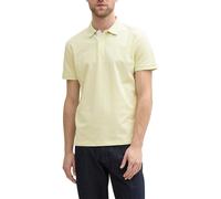 Tom Tailor Polo de hombre de manga corta liso. Amarillo M