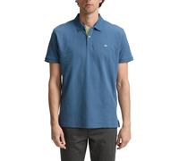 Tom Tailor Polo de homre de manga corta liso. Azul XL