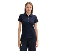 TOM TAILOR Polo de piqué para Mujer 1044731, Sky Captain Blue 10668 - Juego de Mesa [Importado de Alemania], M