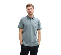 TOM TAILOR Polo Hombre Polo With Estampado - Regular Fit Azul Gris Verde S - 3XL