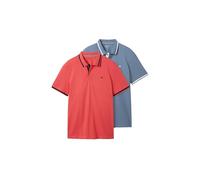 TOM TAILOR Polo para Hombre 1042387, 31045 - Soft Berry Red, XXL