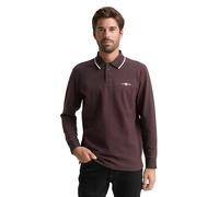 TOM TAILOR Polo para Hombre, 39222 - Azul Marino Mid Brown Two Tone, XXL