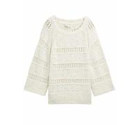 TOM TAILOR Pullover blanco | L