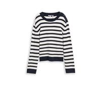 TOM TAILOR Pullover KNIT MILANO azul oscuro | XXXL