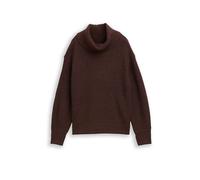 TOM TAILOR Rollkragenpullover marrón | S