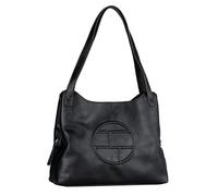 TOM TAILOR Rosabel - Bolso bandolera para mujer, con cremallera, grande, color negro, Negro, Casual