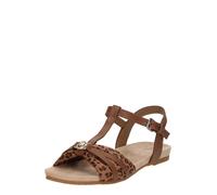TOM TAILOR Sandalias con hebilla marrón / negro 37 marrón / negro