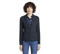 TOM TAILOR Señoras Blazer texturizado 1017124, 10668 - Sky Captain Blue, XXL