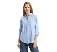 TOM TAILOR Blusa azul claro / blanco XXL azul claro / blanco