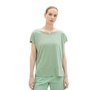 TOM TAILOR Señoras Camiseta 1035892, 31034 - Okra Green, M