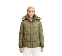 TOM TAILOR Señoras Chaqueta con capucha 1032483, 10905 - Tree Moss Green, L