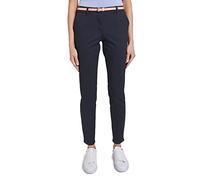 TOM TAILOR Señoras Chino Slim Pantalón con cinturón 1008380, 10668 - Sky Captain Blue, 32W / 32L