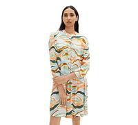TOM TAILOR Señoras Vestido 1035862, 31122 - Colorful Wavy Design, 42