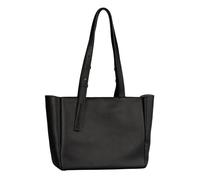 TOM TAILOR Denim Jessie - Bolso bandolera para mujer, con cremallera, grande, color negro, Negro, moderno