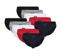 TOM TAILOR Slip Para Hombre, Paquete De 10 - Mini Slip, Básico, Sólido