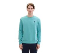 TOM TAILOR Sudadera básica para Hombre con Estructura, 35272 - Meadow Teal, XL