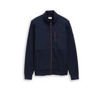TOM TAILOR Sudadera con cremallera azul oscuro L azul oscuro