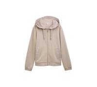 TOM TAILOR Sudadera con cremallera taupe L taupe