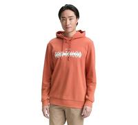 TOM TAILOR Sudadera para Hombre, 38321 - Rust Red, M